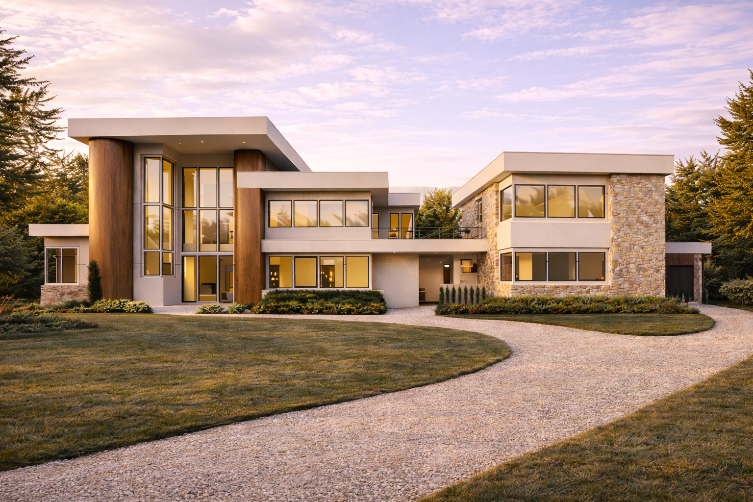 The exteriors